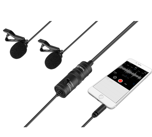 Original BOYA-M1DM TWO Mics - الصورة 2