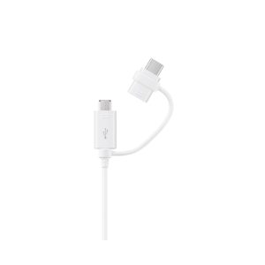 Micro USB & USB-C Combo Cable