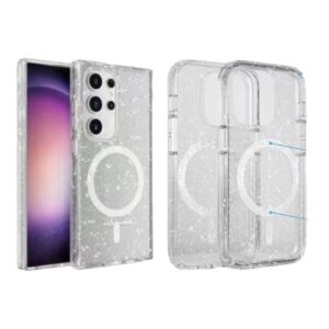 InnoDefend Phone Case Magsafe Glitter Clear