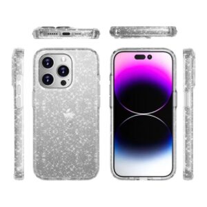 InnoDefend Phone Case Glitter Clear