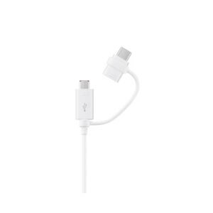 Micro USB & USB-C Combo Cable