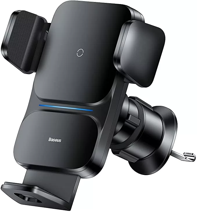 Wireless Car Charger, Baseus 15W Qi Smart Car Wireless Charger Phone Mount