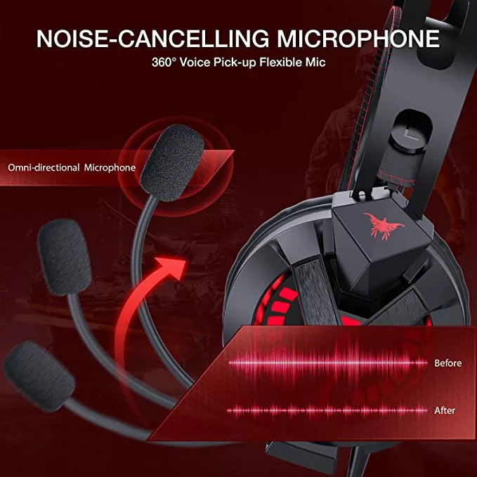 Ajsaki M180 Pro Retro Gaming Headsets - Image 5